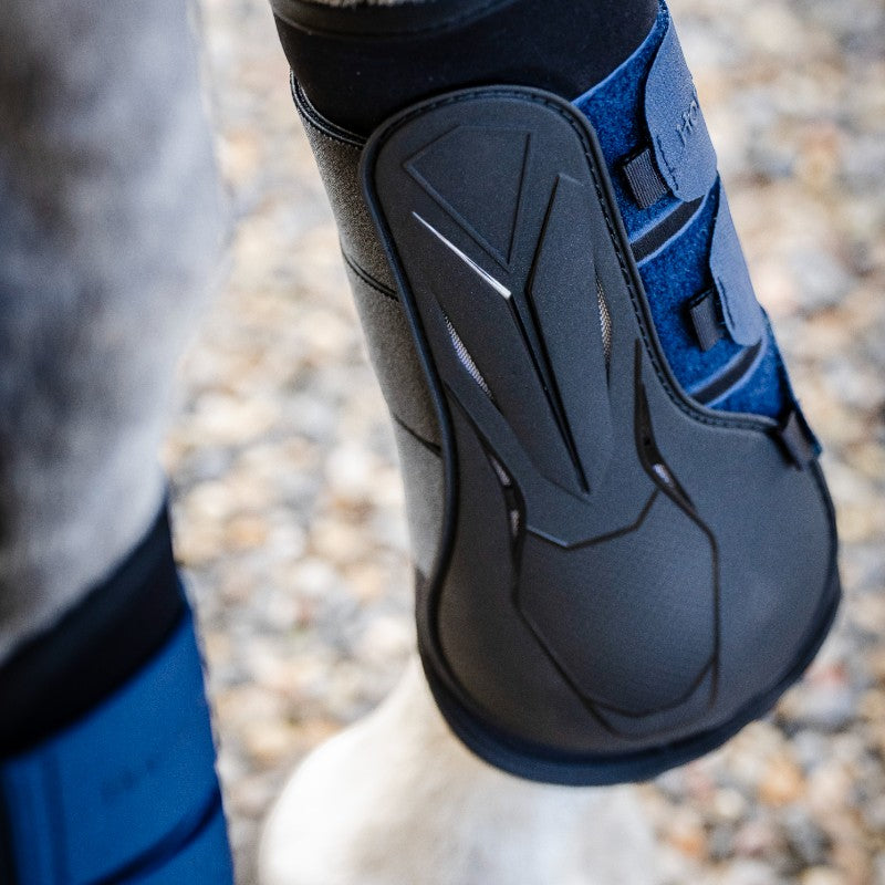 Horseware - Guêtres ouvertes Classic marine | - Ohlala