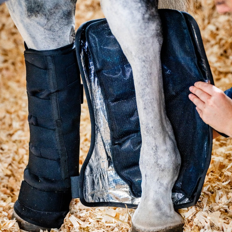 Horseware - Guêtres refroidissantes Ice Gel noir