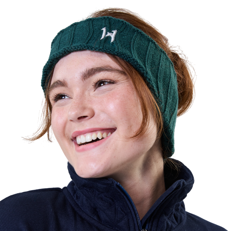 Horseware - Headband unisexe Swift dynasty green