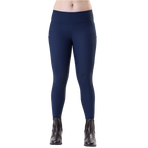 Horseware - Legging d'équitation femme Optifit Winter marine full grip | - Ohlala