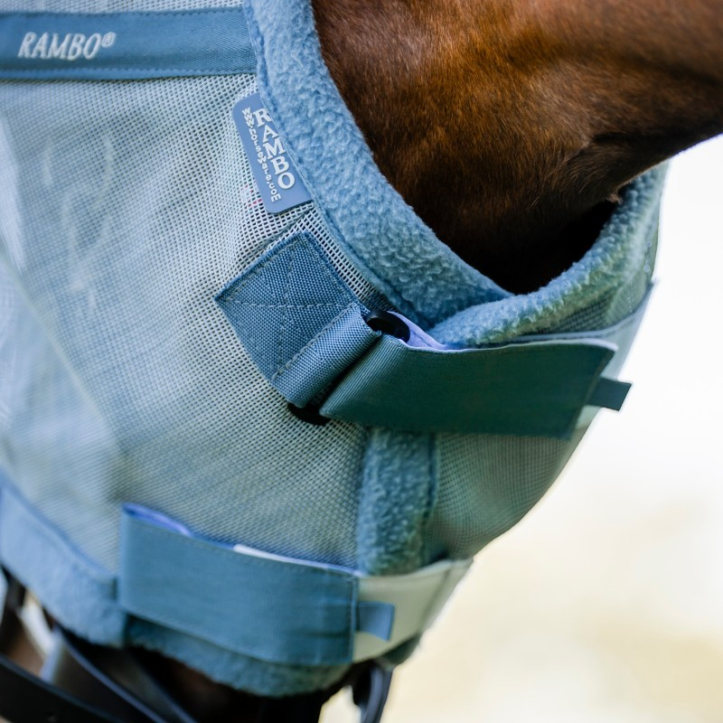 Horseware - Vliegenmasker Amigo Denim/ Zilver