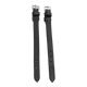 Horseware - Montant de mors Rambo Micklem noir et argent (x2) | - Ohlala