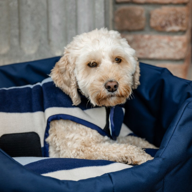 Horseware - Panier pour chien Newmarket witney navy