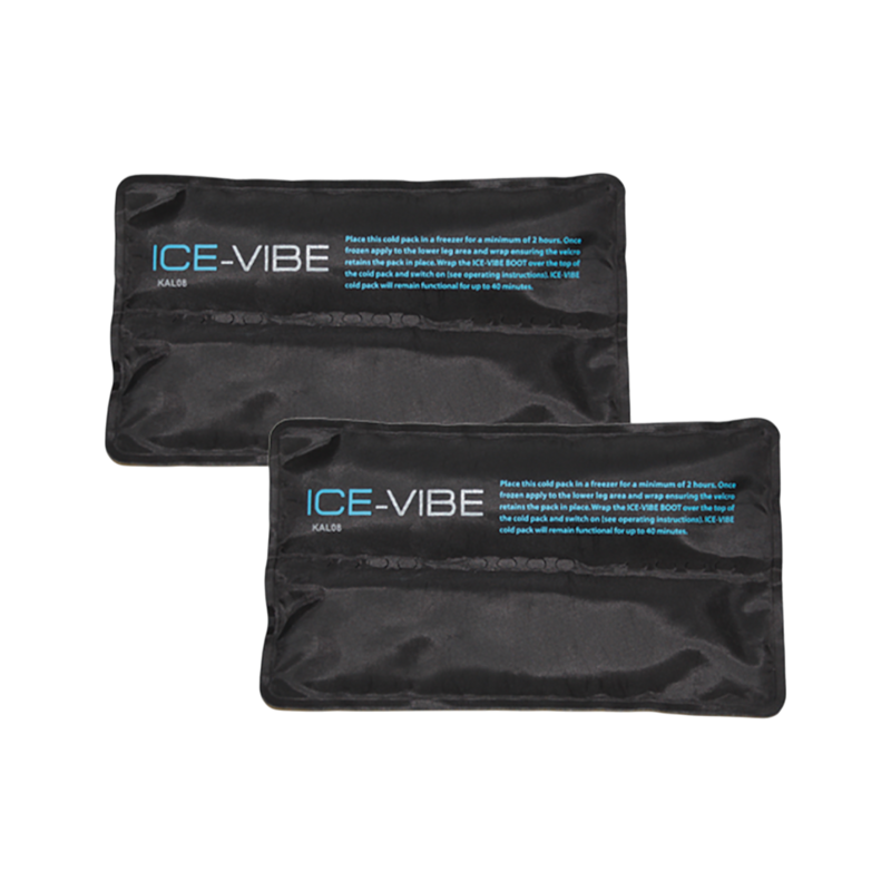 Horseware - Poches de froid pour guêtres de jarret Ice-Vibe noir/ aqua