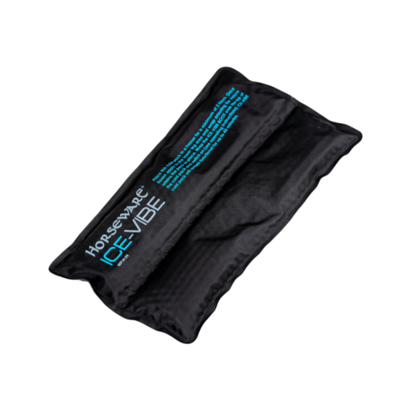 Horseware - Poches de froid pour guêtres de jarret Ice-Vibe noir/ aqua