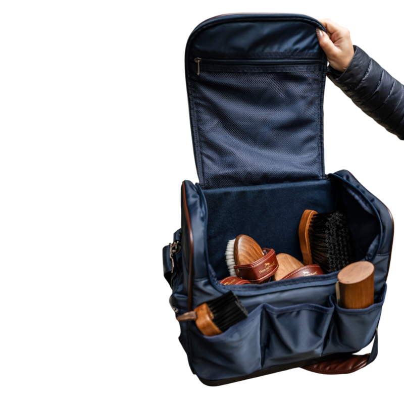 Horseware - Sac de pansage Signature marine