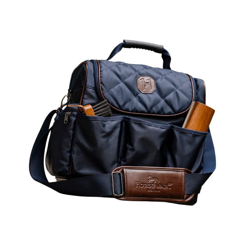 Horseware - Sac de pansage Signature marine