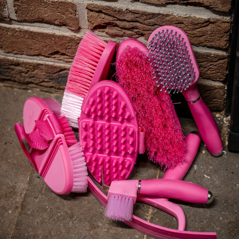 Horseware - Set de brosses Newmarket witney pink