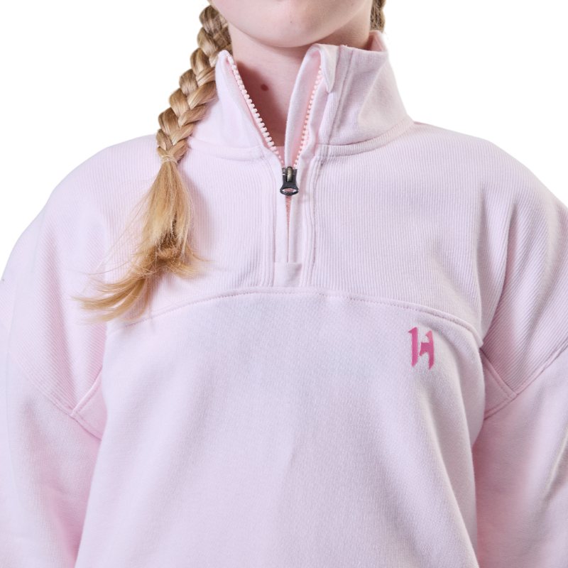 Horseware - Sweat manches longues enfant Vitality rose
