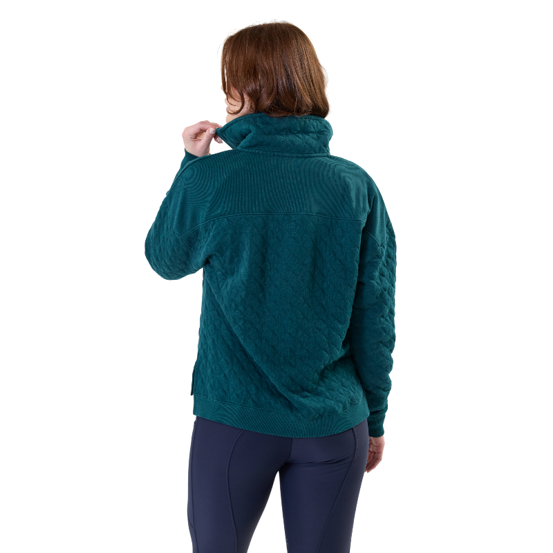 Horseware - Sweat manches longues femme Liberty Winter dynasty green