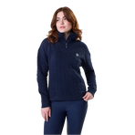 Horseware - Sweat manches longues femme Liberty Winter marine | - Ohlala