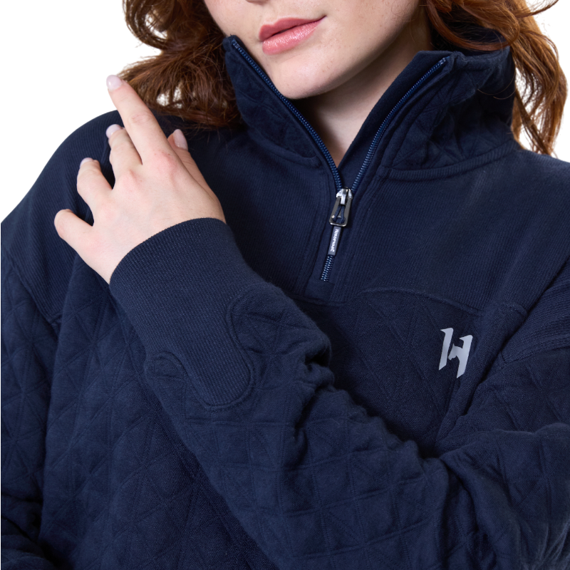 Horseware - Sweat manches longues femme Liberty Winter marine