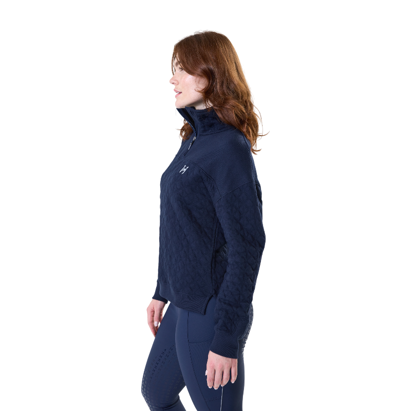 Horseware - Sweat manches longues femme Liberty Winter marine