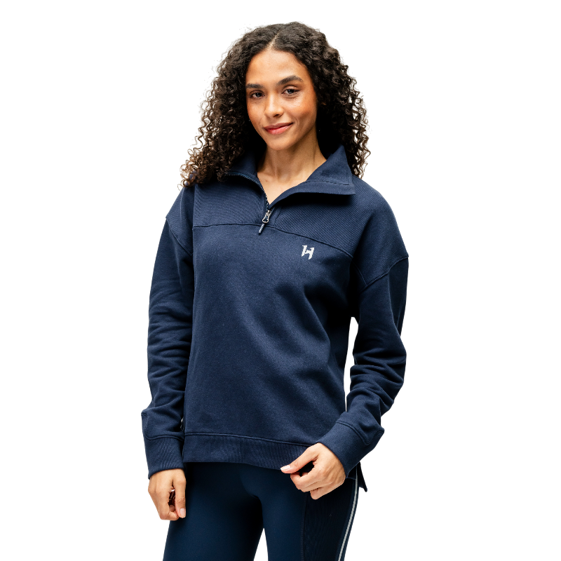 Horseware - Sweat manches longues femme Vitality marine