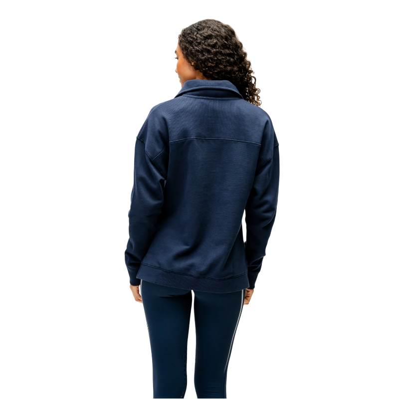 Horseware - Sweat manches longues femme Vitality marine