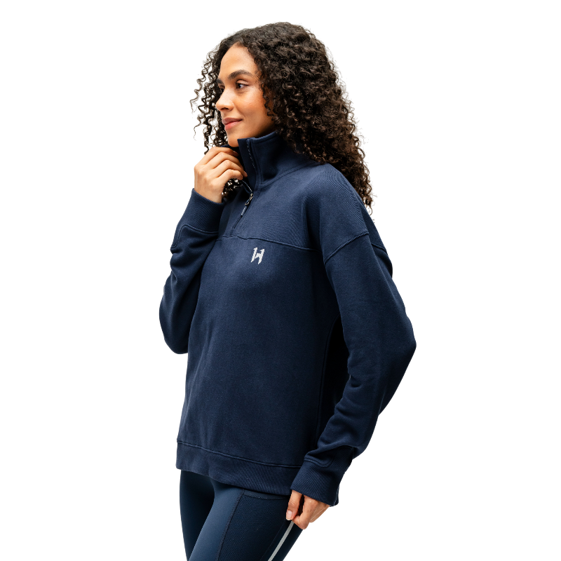 Horseware - Sweat manches longues femme Vitality marine