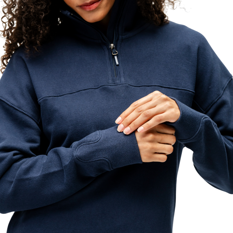 Horseware - Sweat manches longues femme Vitality marine