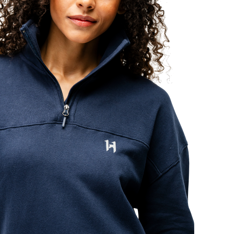Horseware - Sweat manches longues femme Vitality marine