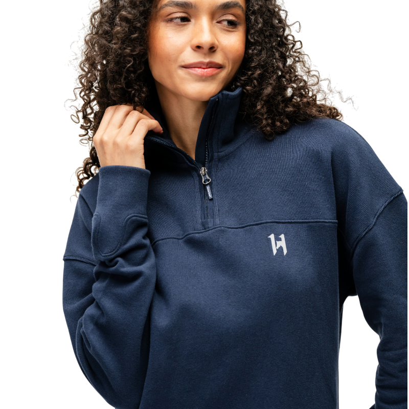 Horseware - Sweat manches longues femme Vitality marine