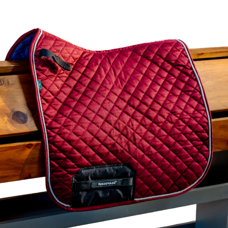 Horseware - Tapis de dressage Signature bordeaux | - Ohlala