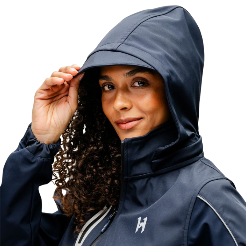 Horseware - Veste manches longues softshell femme Tempo marine