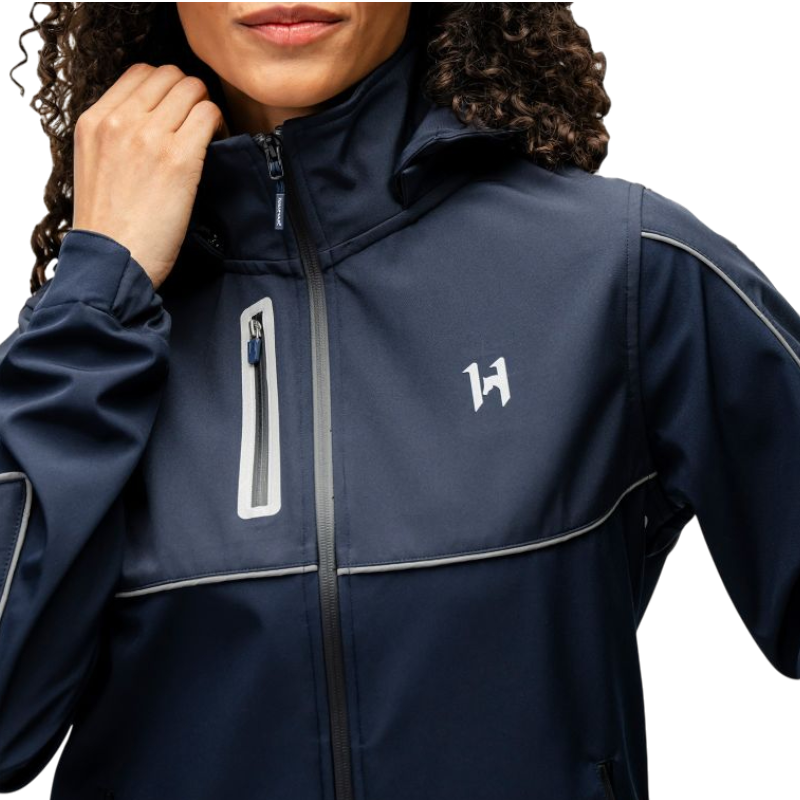 Horseware - Veste manches longues softshell femme Tempo marine