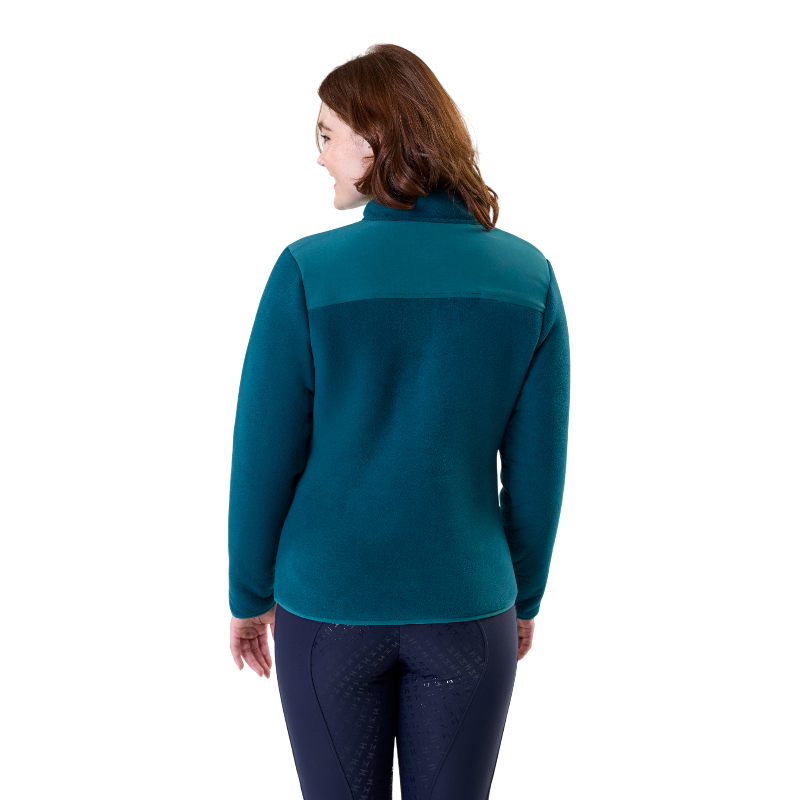 Horseware - Veste polaire manches longues femme Pace dynasty green