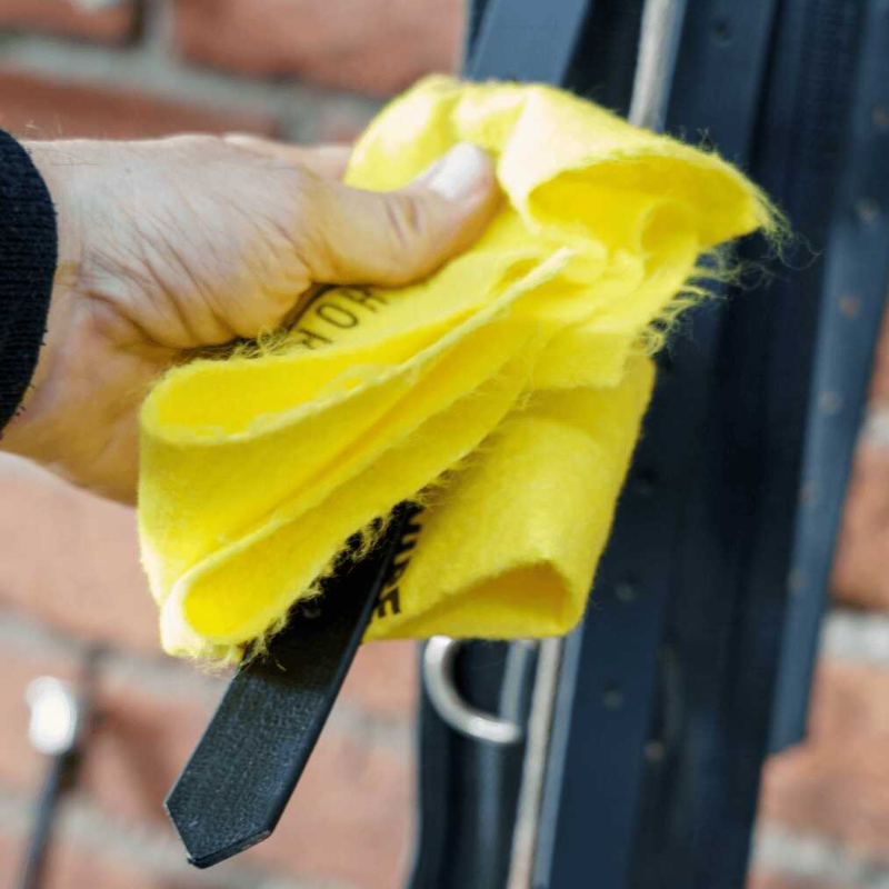Horsewipe - Rouleau chiffon de nettoyage jaune