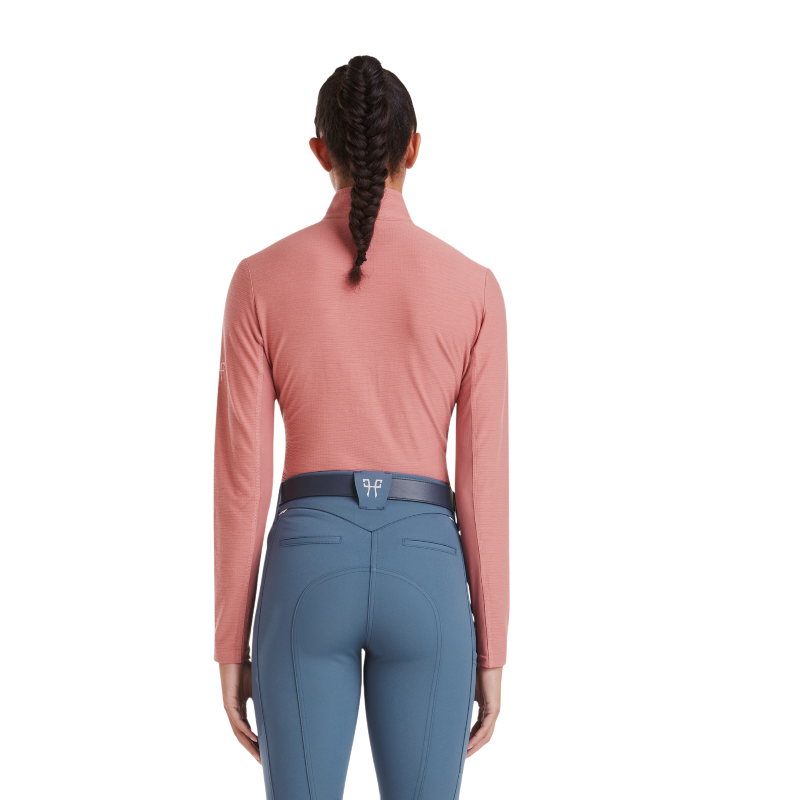 Horse Pilot - Baselayer manches longues femme Suntech brick dust