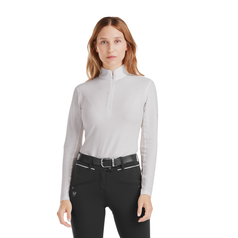 Horse Pilot - Baselayer manches longues femme Suntech wind grey