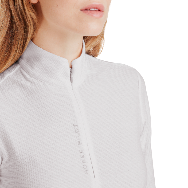 Horse Pilot - Baselayer manches longues femme Suntech wind grey