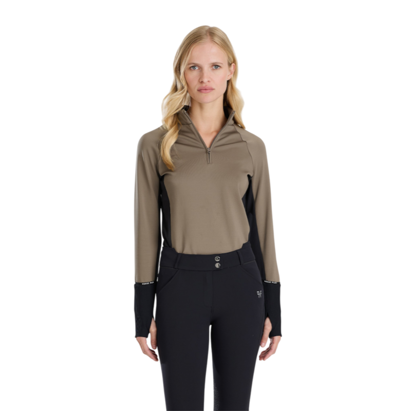 Horse Pilot - Baselayer manches longues femme Warm morel brown