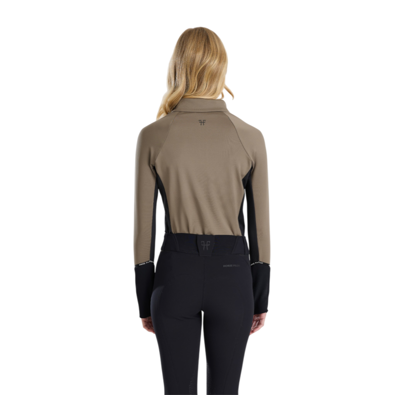 Horse Pilot - Baselayer manches longues femme Warm morel brown