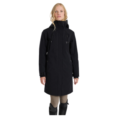 Blouson long femme Integral noir - Horse Pilot