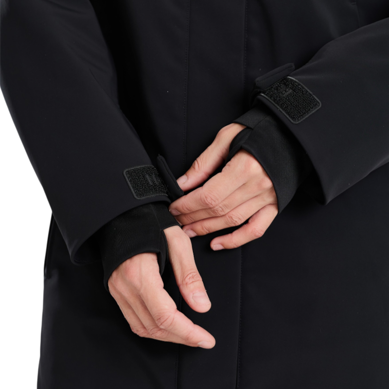 Horse Pilot - Blouson long femme Integral noir