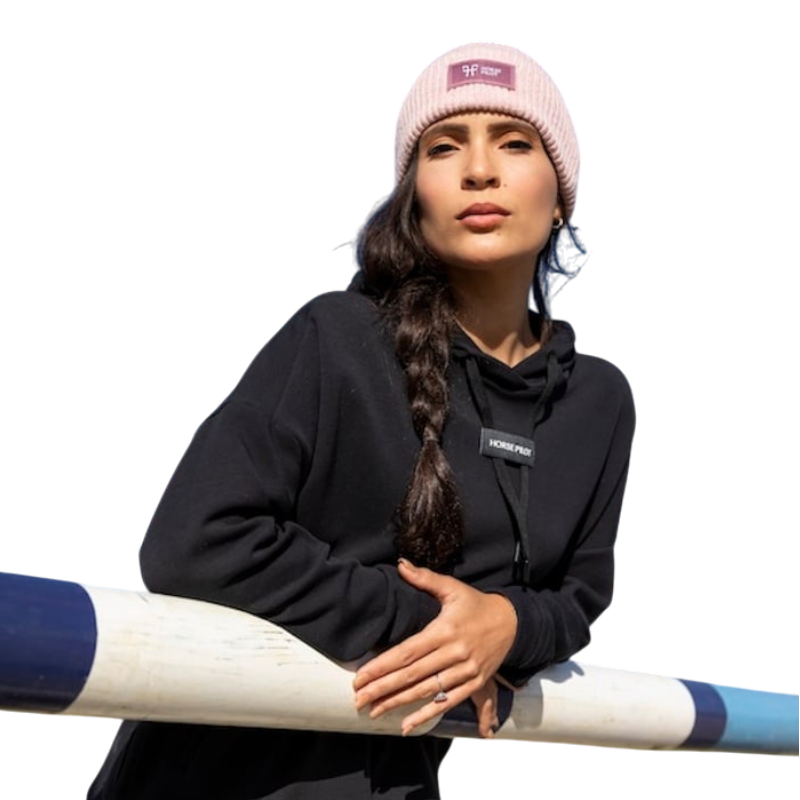 Horse Pilot - Bonnet unisexe Rider baby pink