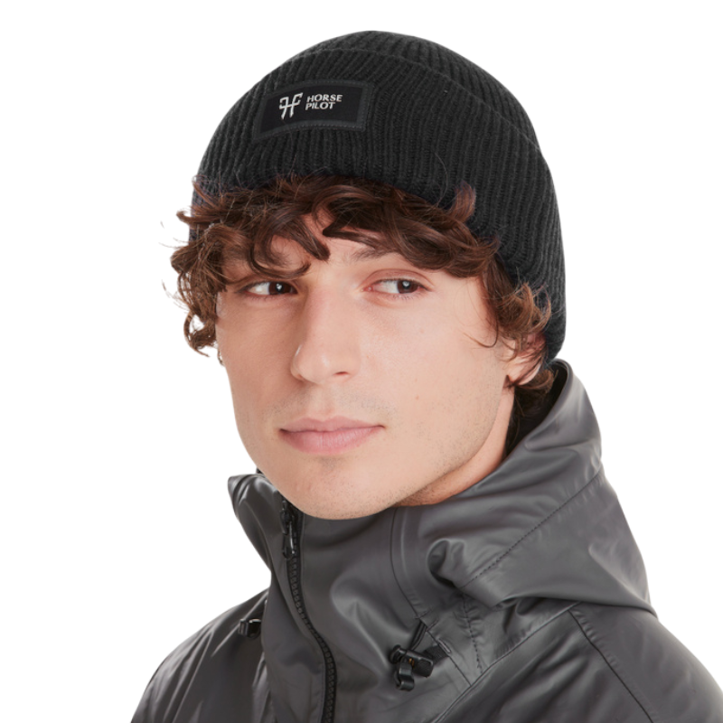 Horse Pilot - Bonnet unisexe Rider noir