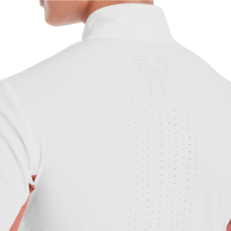 Horse Pilot - Chemise de concours manches longues femme Monica brick dust