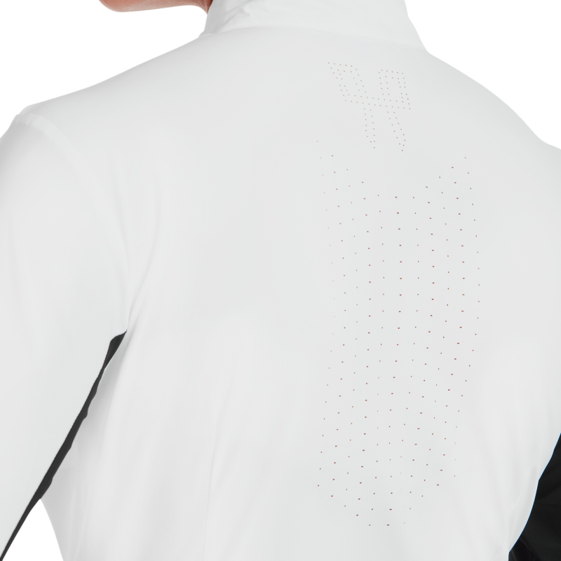 Horse Pilot - Chemise de concours manches longues femme Monica noir