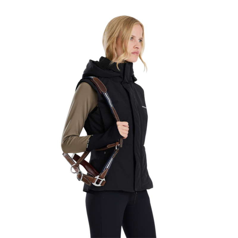 Horse Pilot - Doudoune sans manches femme Frost noir