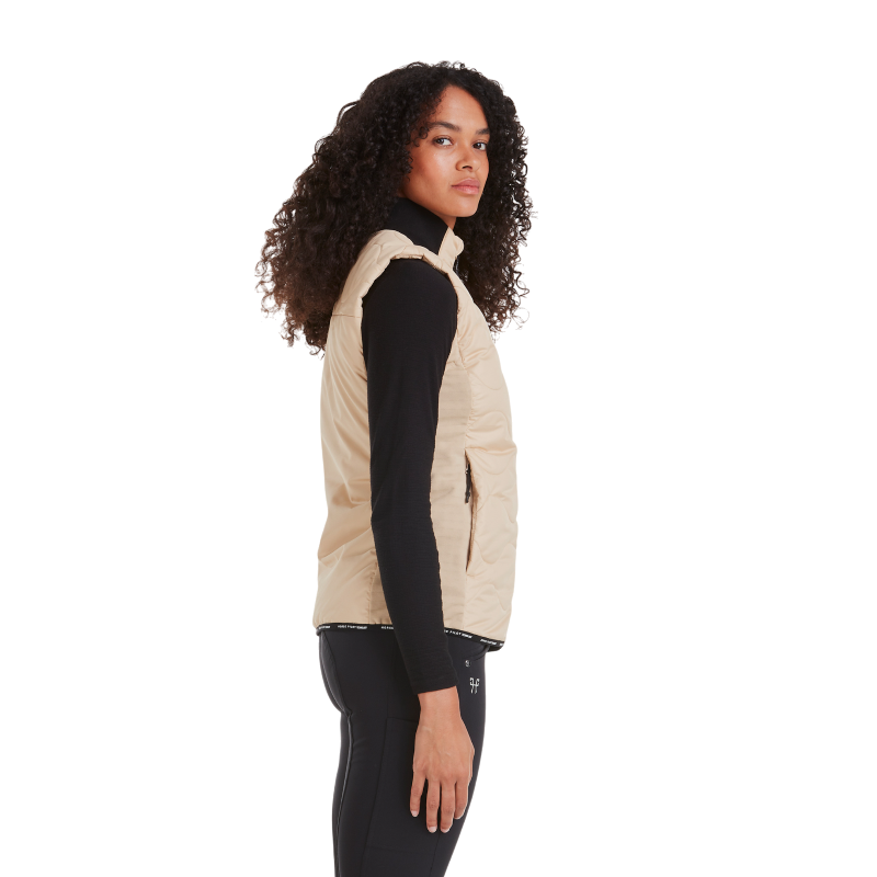 Horse Pilot - Doudoune sans manches femme Rider Vest latte
