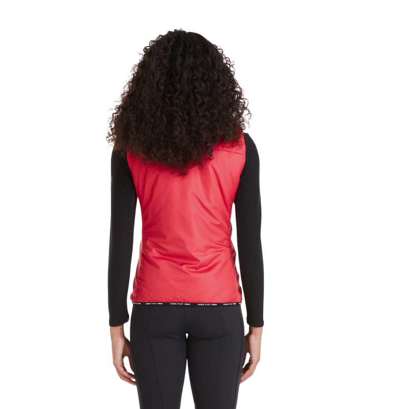 Horse Pilot - Doudoune sans manches femme Rider Vest lipstick