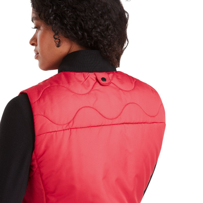 Horse Pilot - Doudoune sans manches femme Rider Vest lipstick