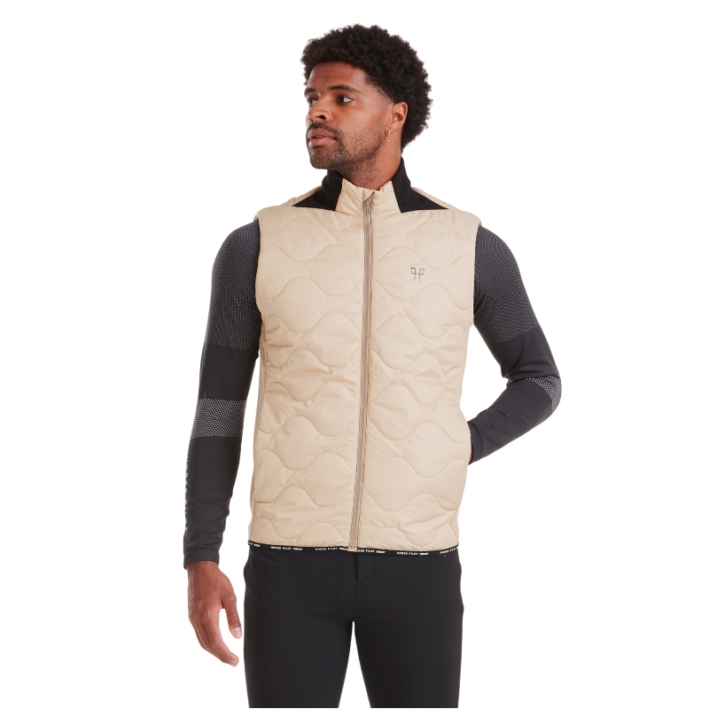 Horse Pilot - Doudoune sans manches homme Rider Vest latte
