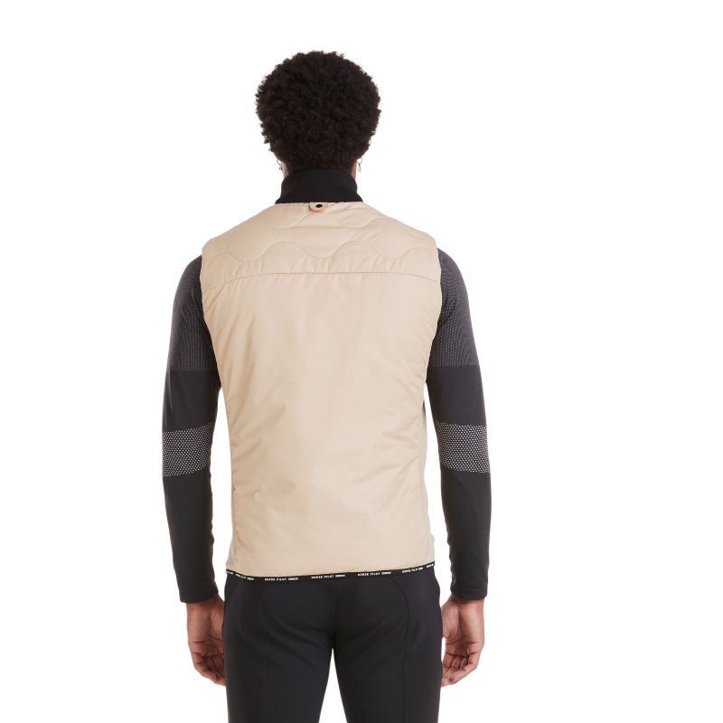 Horse Pilot - Doudoune sans manches homme Rider Vest latte