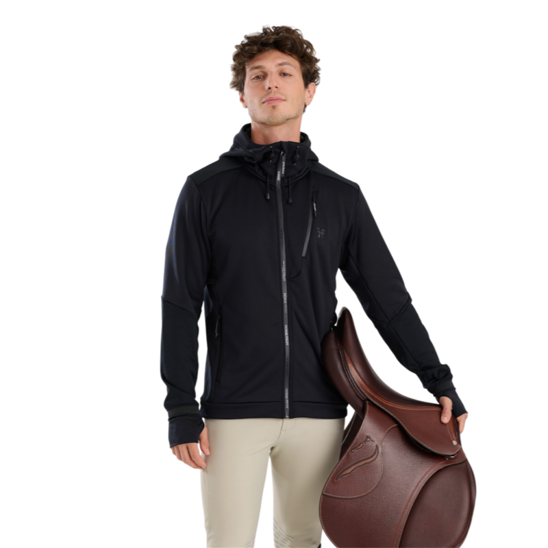 Horse Pilot - Gilet manches longues homme Quest noir