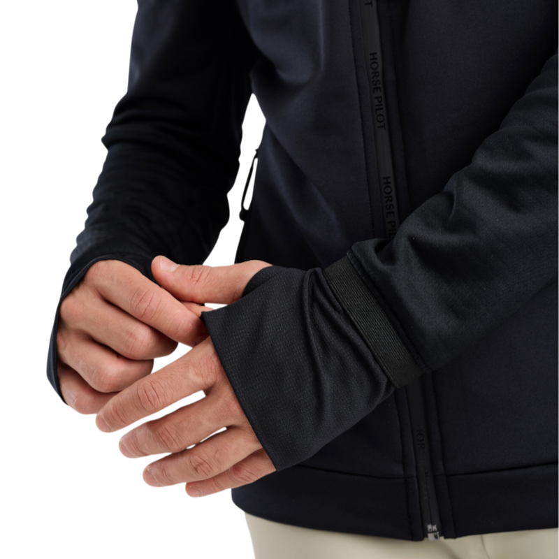 Horse Pilot - Gilet manches longues homme Quest noir