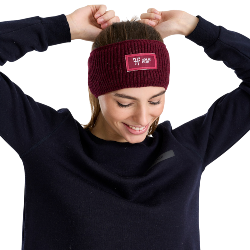 Horse Pilot - Headband Rider tawny red