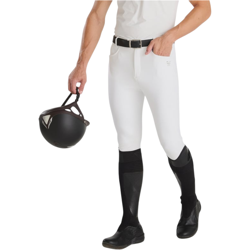 Horse Pilot - Pantalon d'équitaiton homme X-Perform Iconic blanc