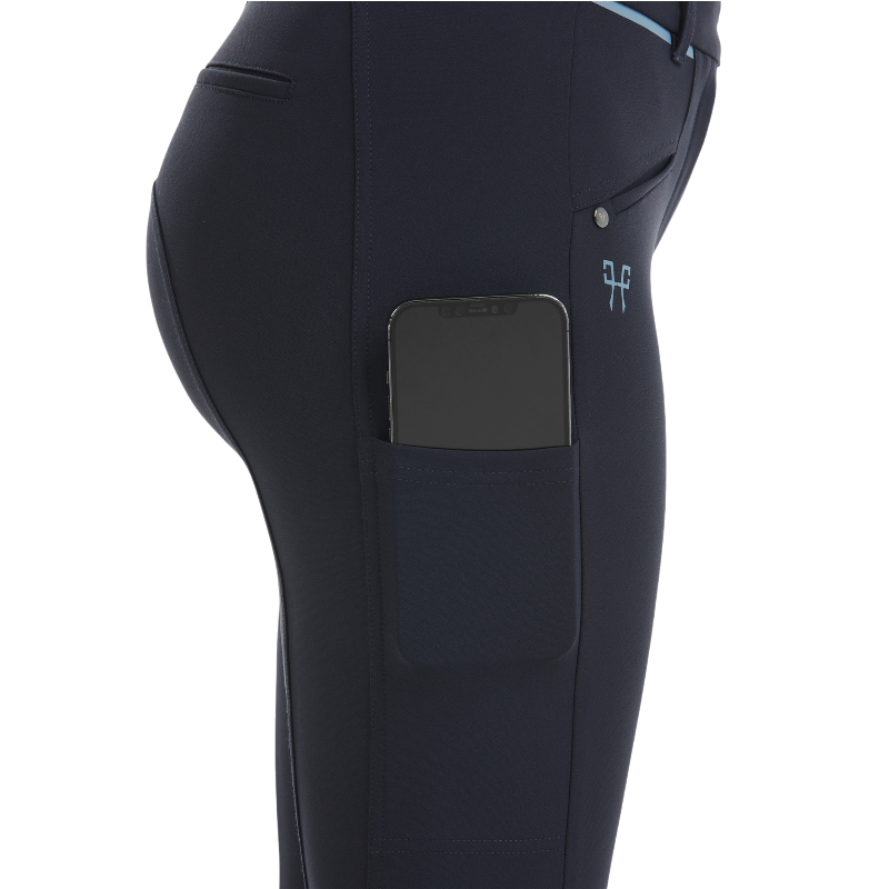 Horse Pilot - Pantalon d'équitation femme X-Balance dark night